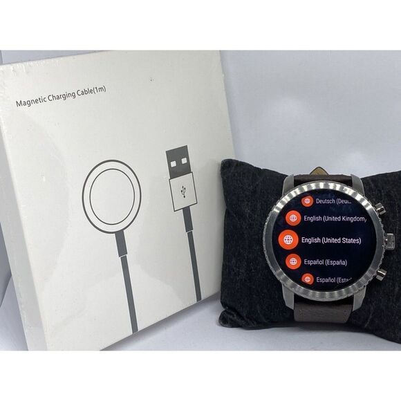 Fossil Gen 3 Authentic Genuine Smart Watch Custom Band FTW4001 LT162 - Picture 6 of 12